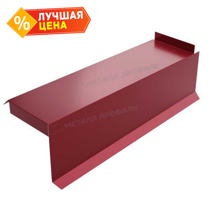 Планка сегментная торцевая правая 400 мм NormanMP (ПЭ-01-3005-0.5)