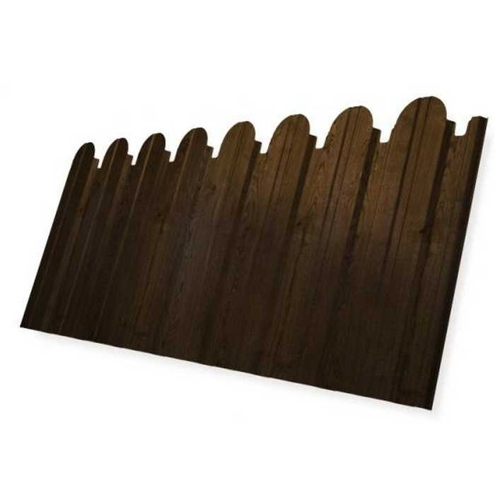 Профлист Grand Line фигурный C10A Print Premium 0.4 мм Antique Wood